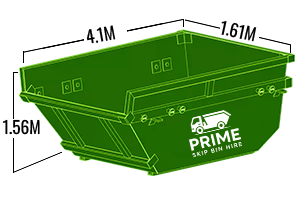 8m³ Skip Bin