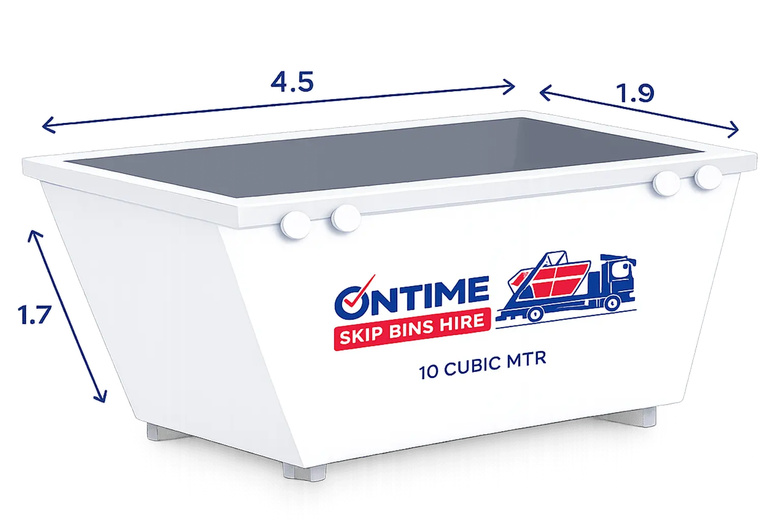 10m³ Skip Bin