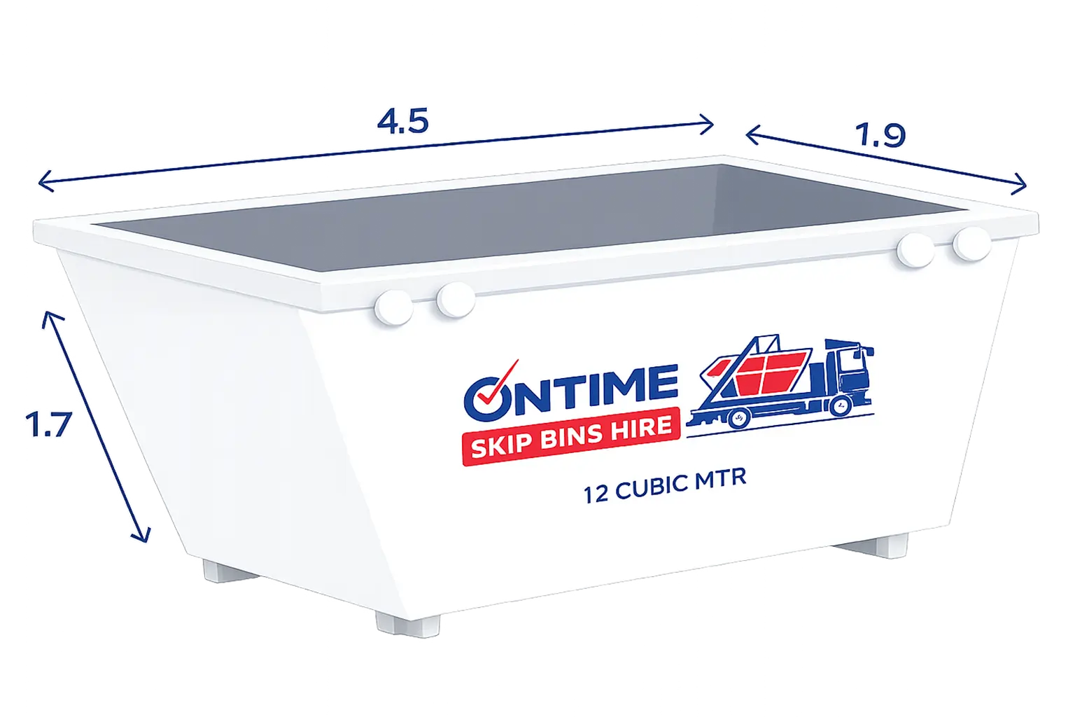 12m³ Skip Bin