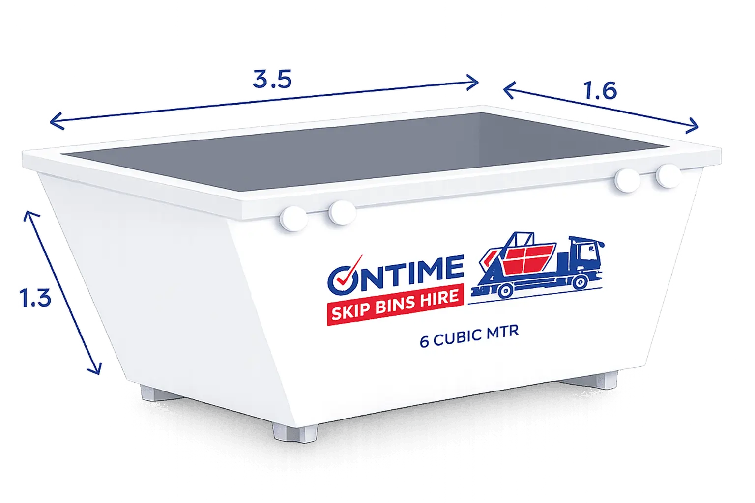6m³ Skip Bin