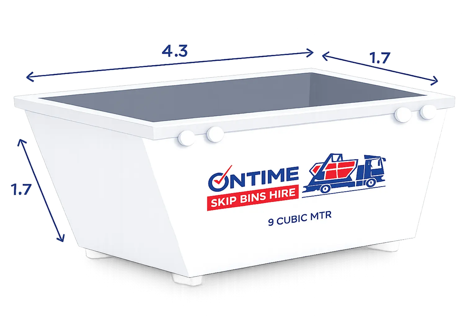 9m³ Skip Bin