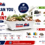 What can you put in a skip bin